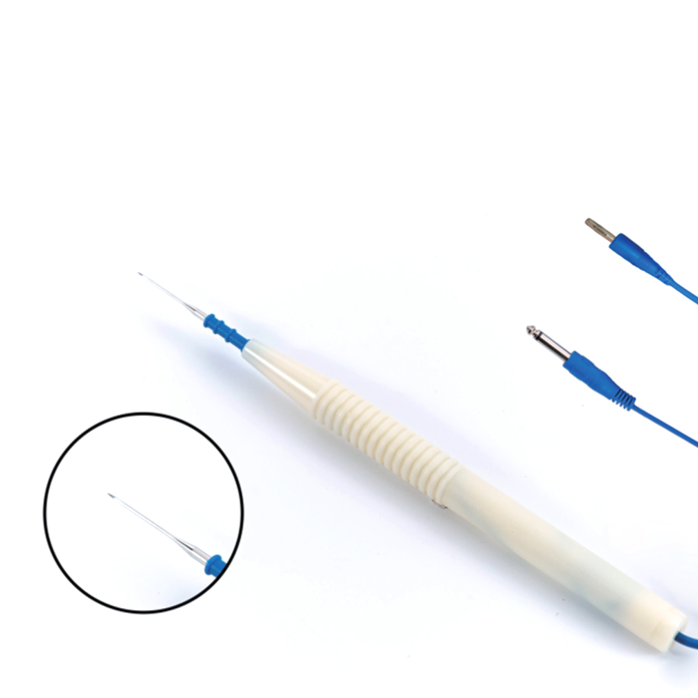 70mm Sharp Blade Stainless Steel Foot Switch Type Disposable Surgical Electrode Pencil