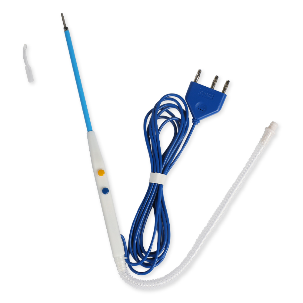 250mm Suction Hook Blade Stretchable Non-stick Coating Stainless Steel Disposable Surgical Electrode Pencil