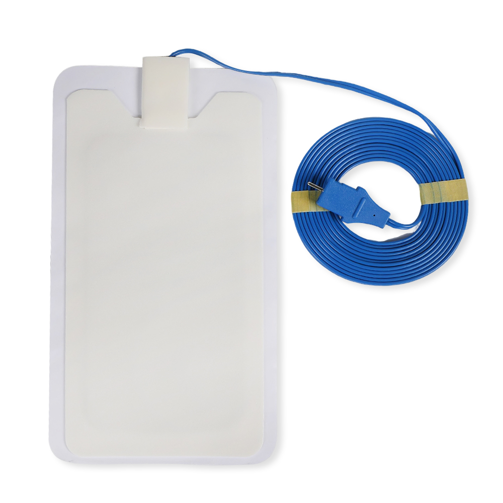 Adult Vertical Single-Stage Wired Disposable Neutral Electrode Plates