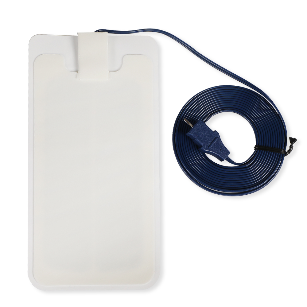 Adult Vertical Dual-Stage Wired Disposable Neutral Electrode Plates