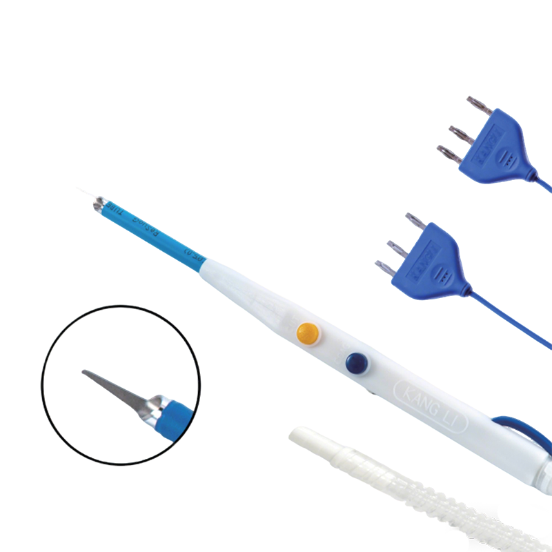 200mm Sharp Blade Stainless Steel Hand Switch Type Disposable Surgical Electrode Pencil