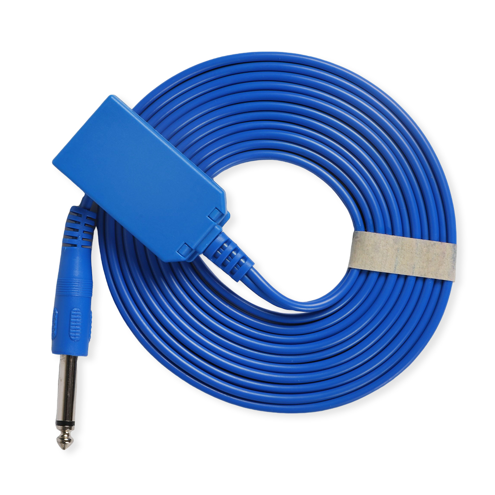 6.3mm Round Head Copper PVC Connection Cable