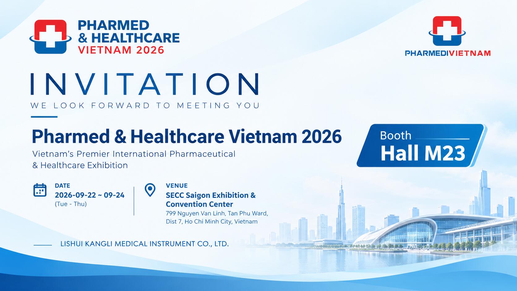 Invitation to Pharmed & Healthcare Vietnam 2026